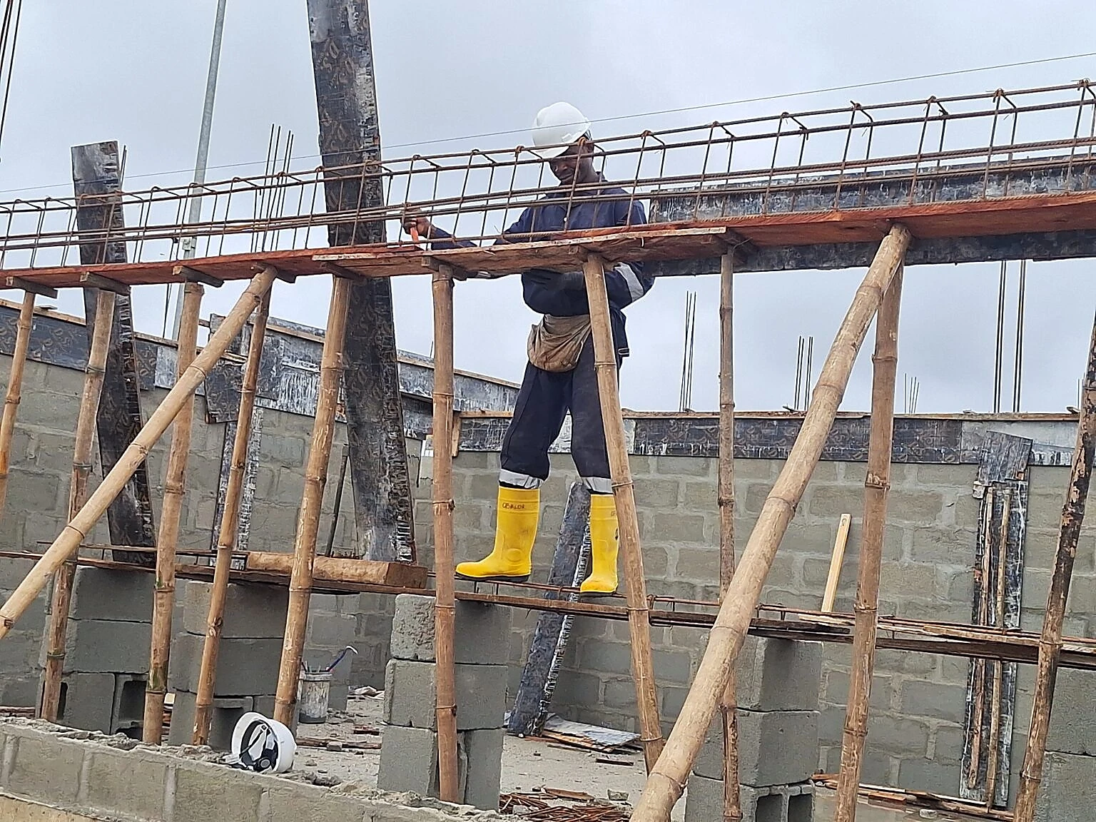 Ongoing Construction of a Laboratory at Ibigwe Field