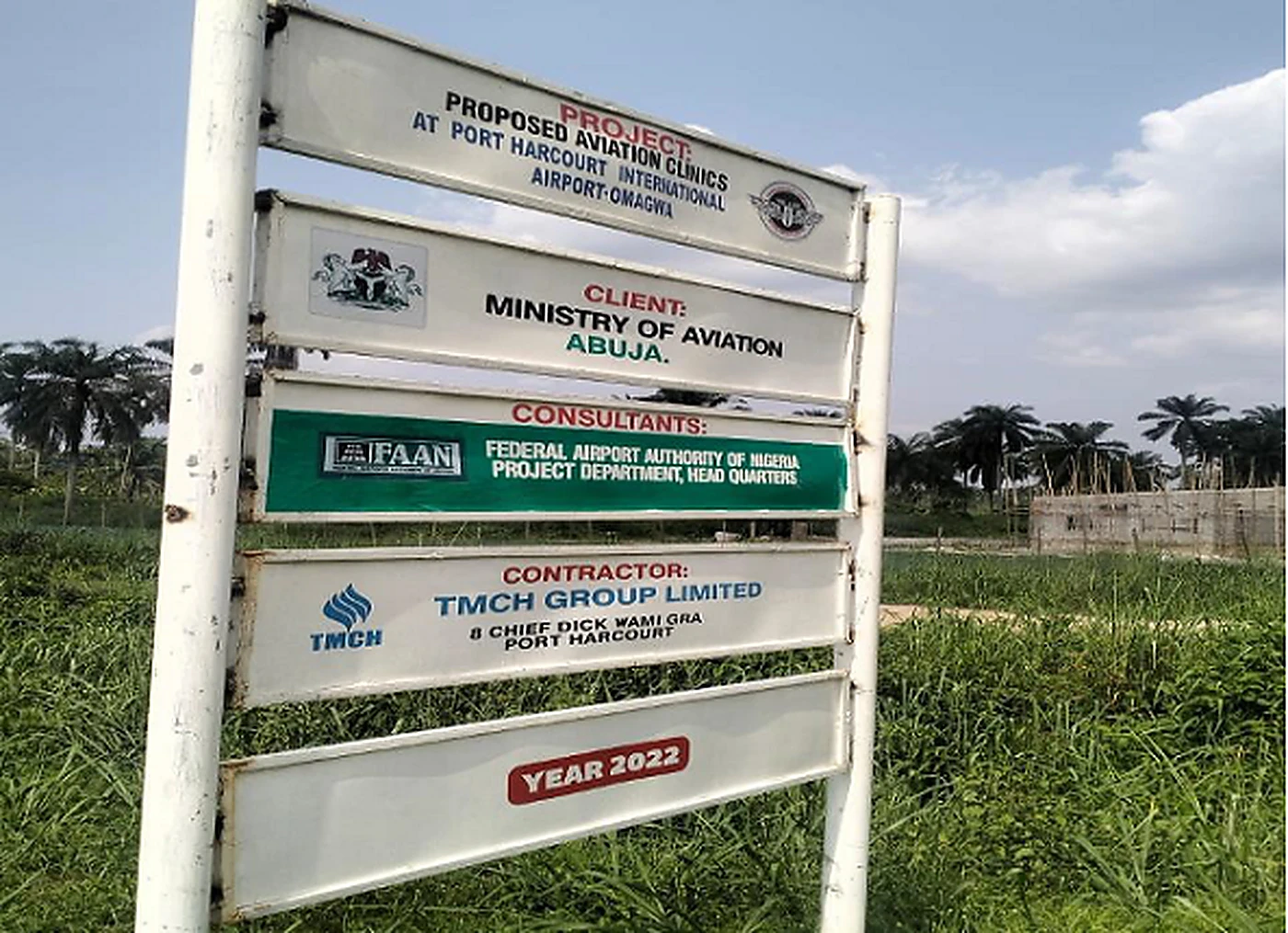 FAAN Aviation Clinic Project — Signage