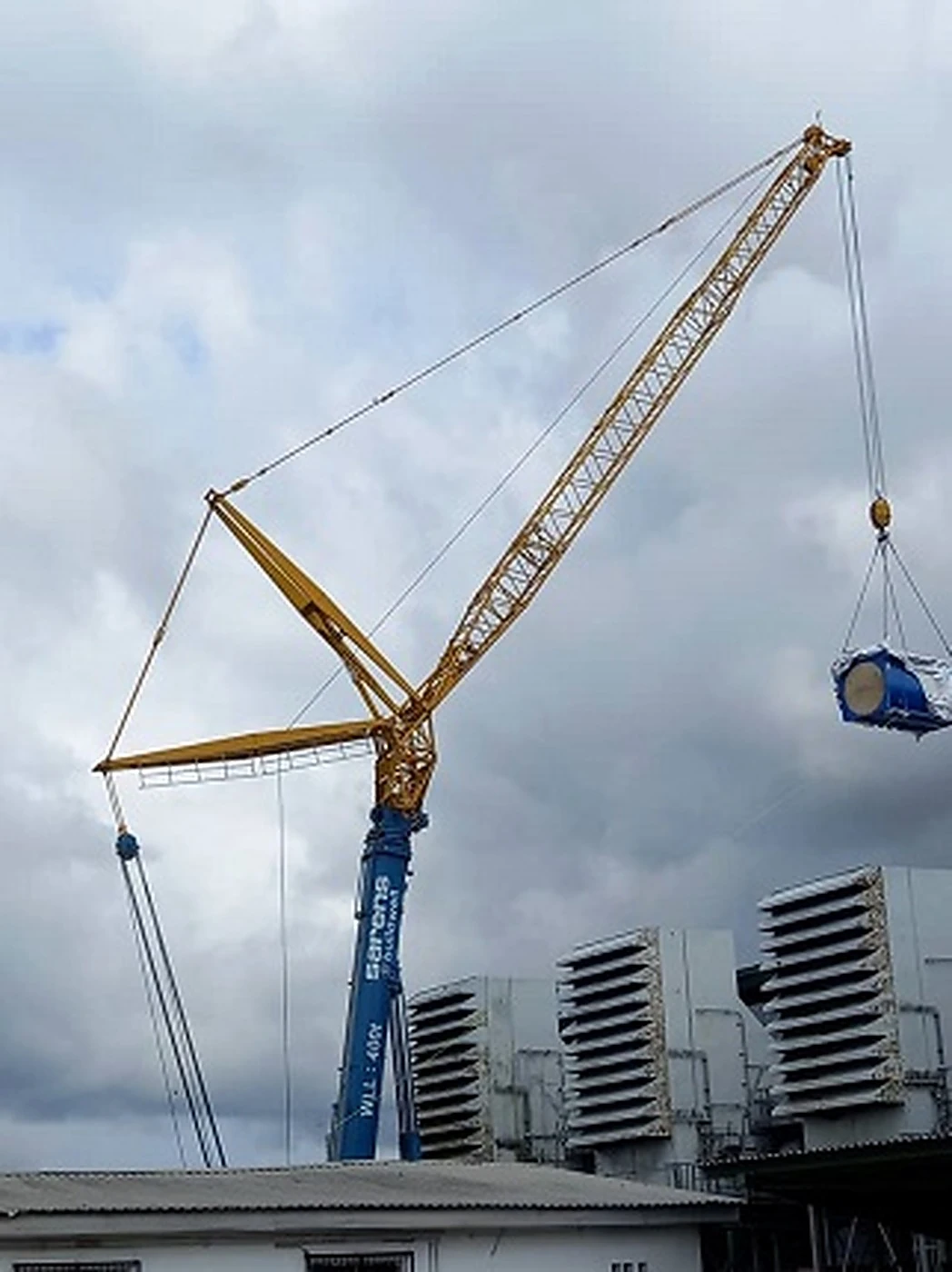 Turbine Installation at Agip Plant